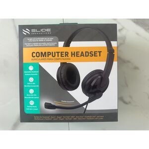 Computer headset with built in mic.  By Slide Innovations.